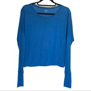 Athleta Medium Bright Blue Sweater Athliesure